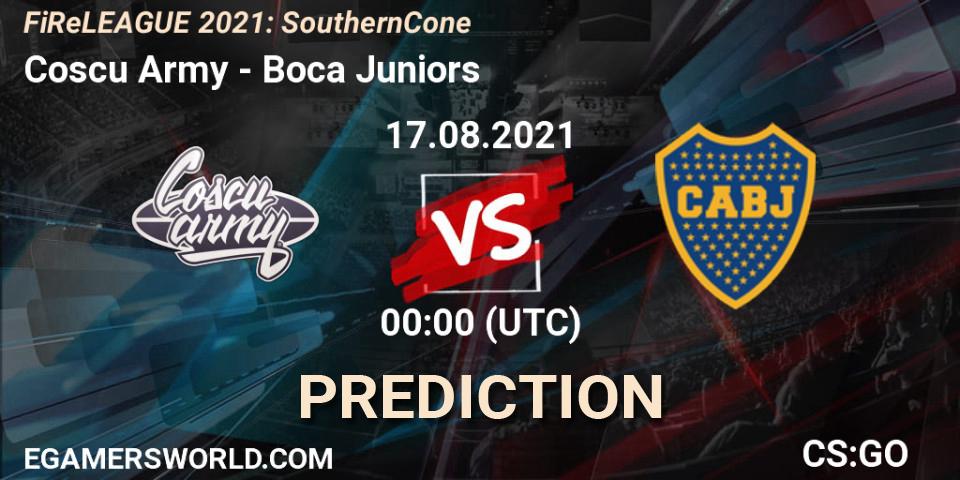 Coscu Army - Boca Juniors: ennuste. 16.08.2021 at 23:25, Counter-Strike (CS2), FiReLEAGUE 2021: Southern Cone