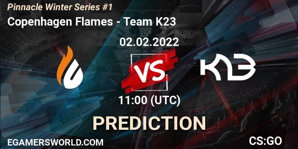 Copenhagen Flames - Team K23: ennuste. 02.02.2022 at 11:00, Counter-Strike (CS2), Pinnacle Winter Series #1
