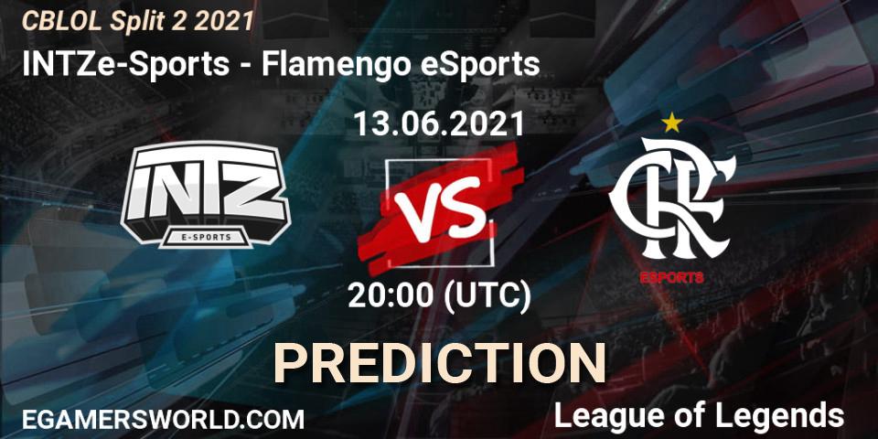 INTZ e-Sports - Flamengo eSports: ennuste. 13.06.2021 at 20:00, LoL, CBLOL Split 2 2021
