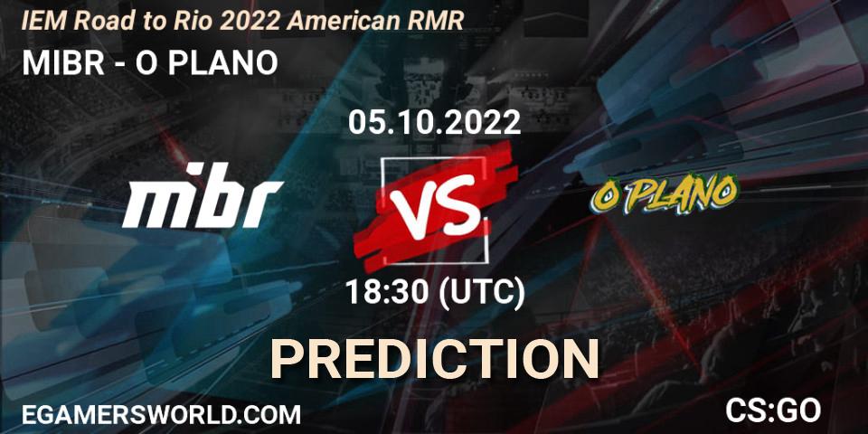 MIBR - O PLANO: ennuste. 05.10.22, CS2 (CS:GO), IEM Road to Rio 2022 American RMR