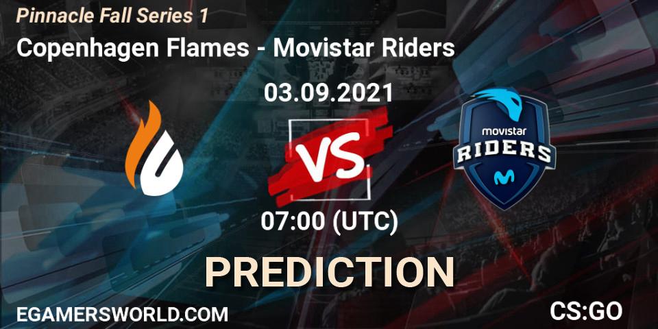 Copenhagen Flames - Movistar Riders: ennuste. 03.09.2021 at 07:00, Counter-Strike (CS2), Pinnacle Fall Series #1