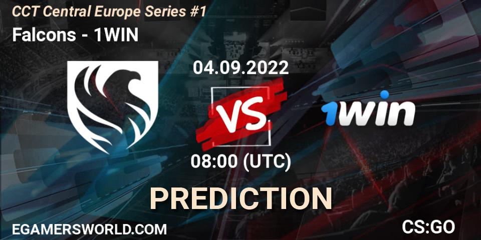 Falcons - 1WIN: ennuste. 04.09.2022 at 08:00, Counter-Strike (CS2), CCT Central Europe Series #1