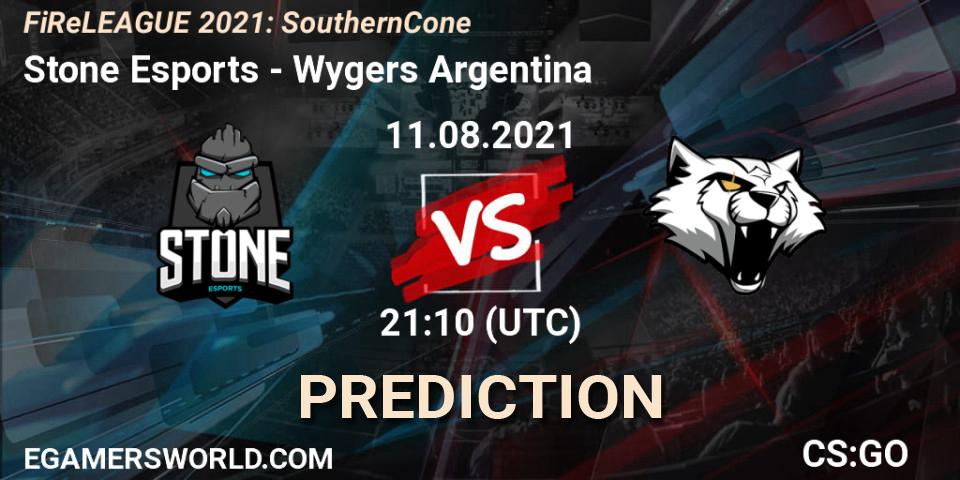 Stone Esports - Wygers Argentina: ennuste. 12.08.2021 at 21:10, Counter-Strike (CS2), FiReLEAGUE 2021: Southern Cone