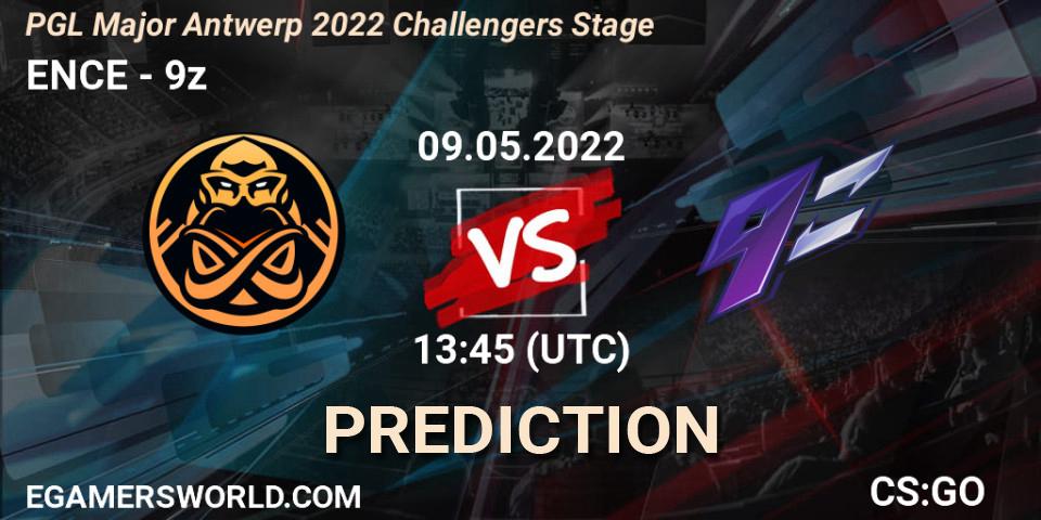 ENCE - 9z: ennuste. 09.05.22, CS2 (CS:GO), PGL Major Antwerp 2022 Challengers Stage