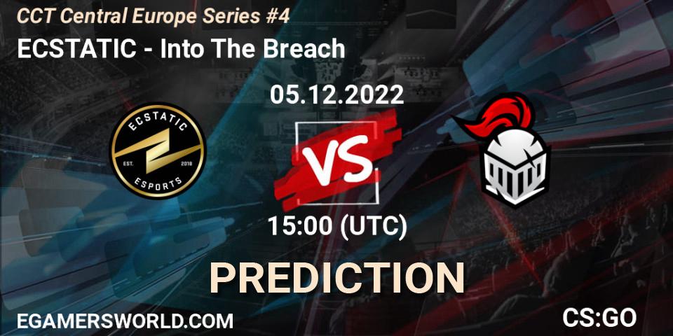 ECSTATIC - Into The Breach: ennuste. 05.12.2022 at 15:10, Counter-Strike (CS2), CCT Central Europe Series #4