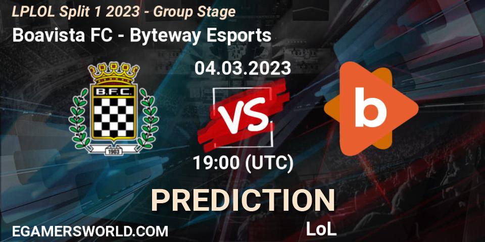 Boavista FC - Byteway Esports: ennuste. 09.02.23, LoL, LPLOL Split 1 2023 - Group Stage