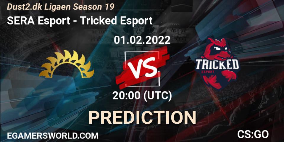 SERA Esport - Tricked Esport: ennuste. 01.02.2022 at 20:00, Counter-Strike (CS2), Dust2.dk Ligaen Season 19
