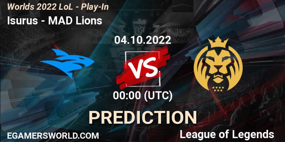 Isurus - MAD Lions: ennuste. 29.09.22, LoL, Worlds 2022 LoL - Play-In