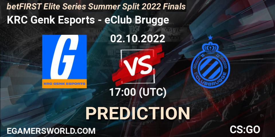 KRC Genk Esports - eClub Brugge: ennuste. 02.10.2022 at 10:25, Counter-Strike (CS2), betFIRST Elite Series Summer Split 2022 Finals