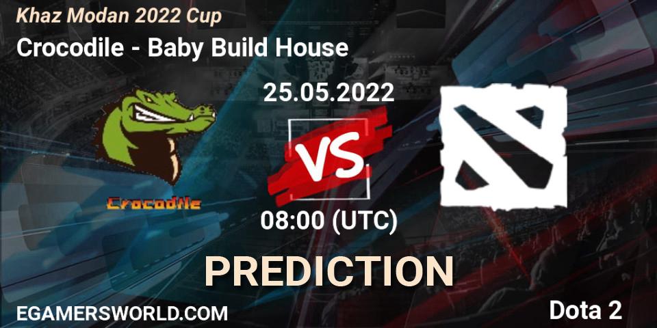 Crocodile - Baby Build House: ennuste. 25.05.2022 at 09:08, Dota 2, Khaz Modan 2022 Cup