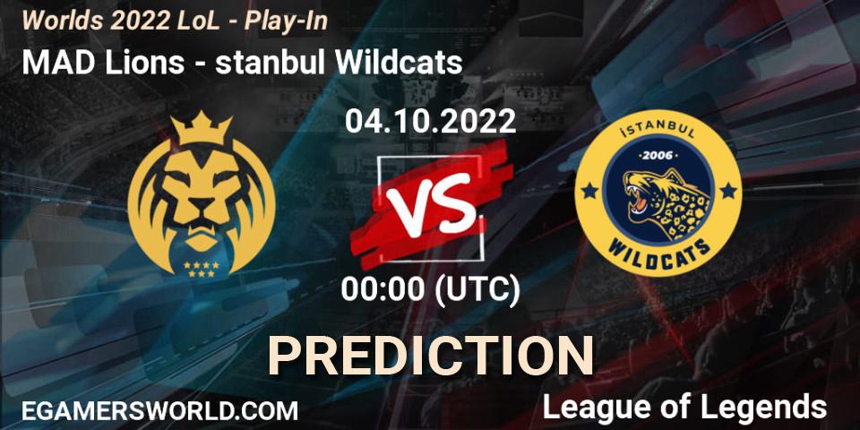 MAD Lions - İstanbul Wildcats: ennuste. 30.09.22, LoL, Worlds 2022 LoL - Play-In