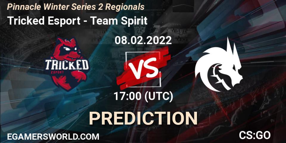 Tricked Esport - Team Spirit: ennuste. 08.02.2022 at 17:00, Counter-Strike (CS2), Pinnacle Winter Series 2 Regionals