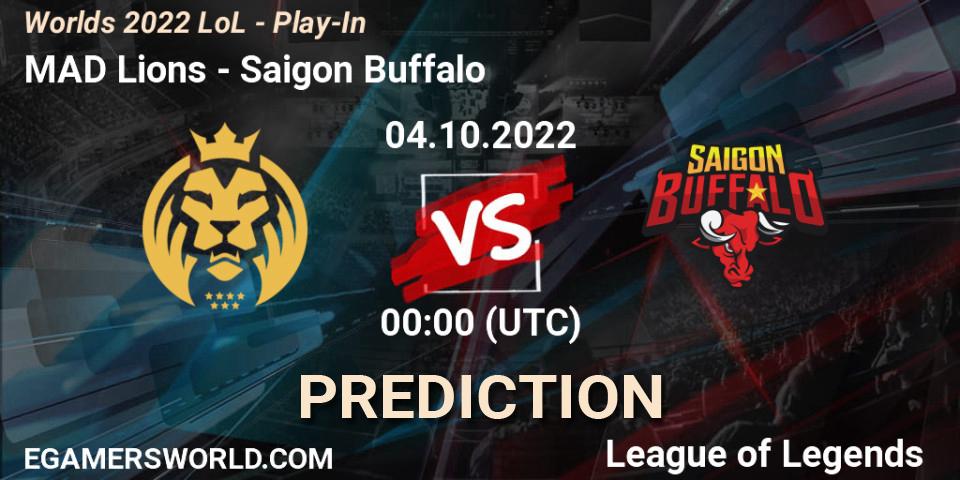 MAD Lions - Saigon Buffalo: ennuste. 01.10.22, LoL, Worlds 2022 LoL - Play-In