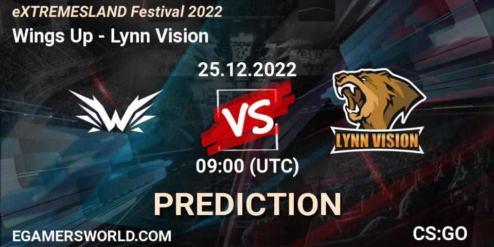 Wings Up - Lynn Vision: ennuste. 25.12.22, CS2 (CS:GO), eXTREMESLAND Festival 2022