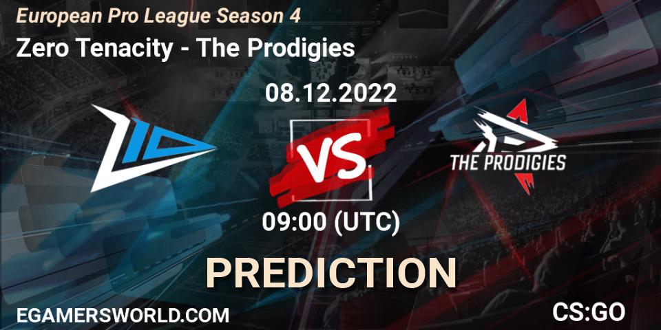 Zero Tenacity - The Prodigies: ennuste. 08.12.22, CS2 (CS:GO), European Pro League Season 4