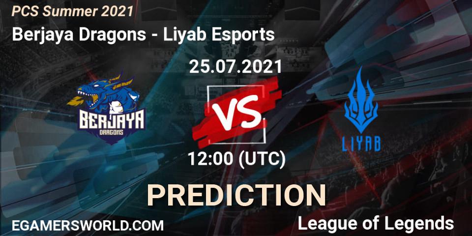 Berjaya Dragons - Liyab Esports: ennuste. 25.07.2021 at 12:00, LoL, PCS Summer 2021