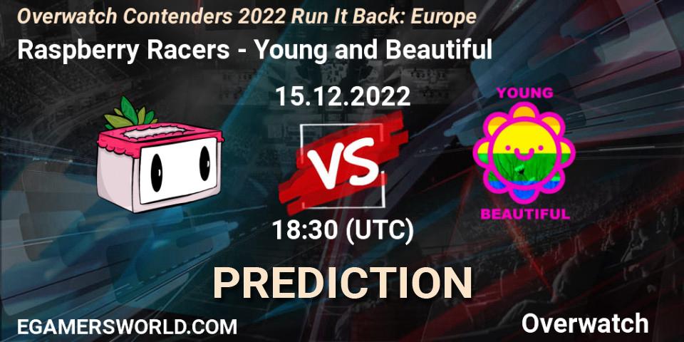 Raspberry Racers - Young and Beautiful: ennuste. 15.12.22, Overwatch, Overwatch Contenders 2022 Run It Back: Europe