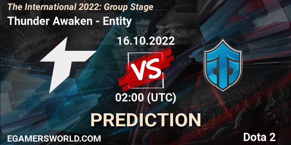 Thunder Awaken - Entity: ennuste. 16.10.2022 at 02:08, Dota 2, The International 2022: Group Stage