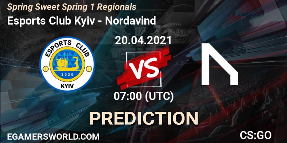 Esports Club Kyiv - Nordavind: ennuste. 20.04.2021 at 07:00, Counter-Strike (CS2), Spring Sweet Spring 1 Regionals