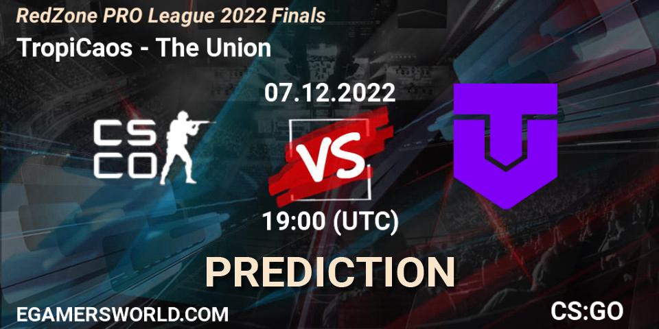 Sharks Youngsters - The Union: ennuste. 07.12.22, CS2 (CS:GO), RedZone PRO League 2022 Finals