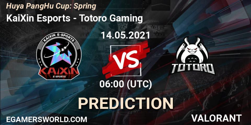 KaiXin Esports - Totoro Gaming: ennuste. 14.05.2021 at 06:00, VALORANT, Huya PangHu Cup: Spring