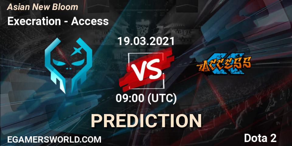 Execration - Access: ennuste. 19.03.2021 at 09:27, Dota 2, Asian New Bloom