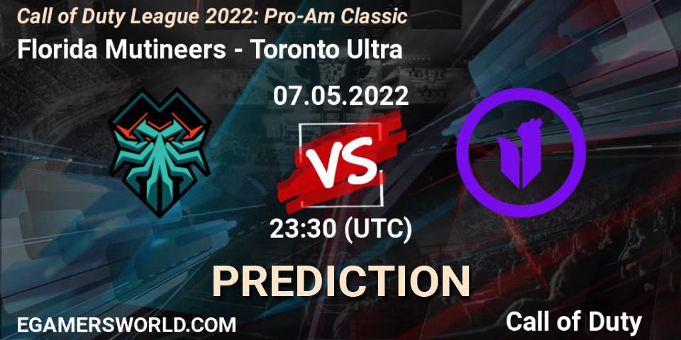 Florida Mutineers - Toronto Ultra: ennuste. 07.05.2022 at 20:30, Call of Duty, Call of Duty League 2022: Pro-Am Classic