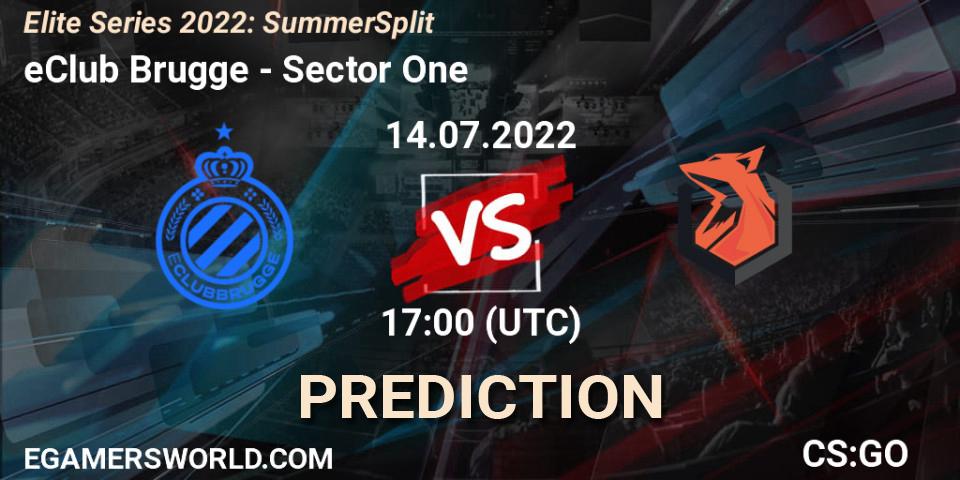 eClub Brugge - Sector One: ennuste. 14.07.2022 at 17:00, Counter-Strike (CS2), Elite Series 2022: Summer Split