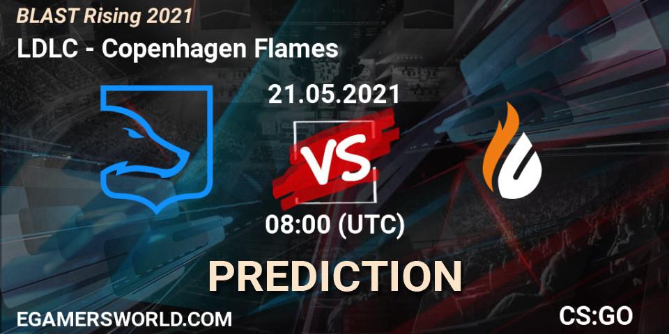 LDLC - Copenhagen Flames: ennuste. 21.05.21, CS2 (CS:GO), BLAST Rising 2021