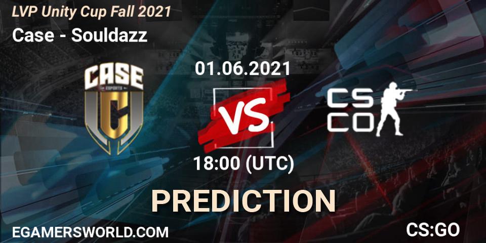 Case - Souldazz: ennuste. 01.06.2021 at 18:00, Counter-Strike (CS2), LVP Unity Cup Fall 2021