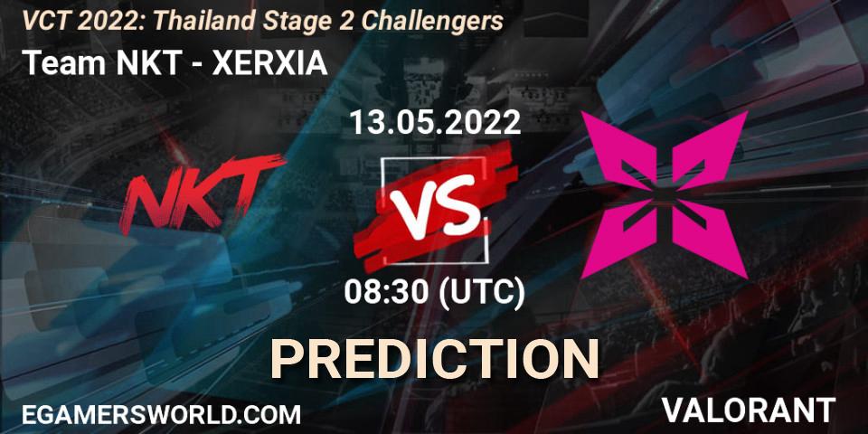 Team NKT - XERXIA: ennuste. 13.05.2022 at 08:30, VALORANT, VCT 2022: Thailand Stage 2 Challengers
