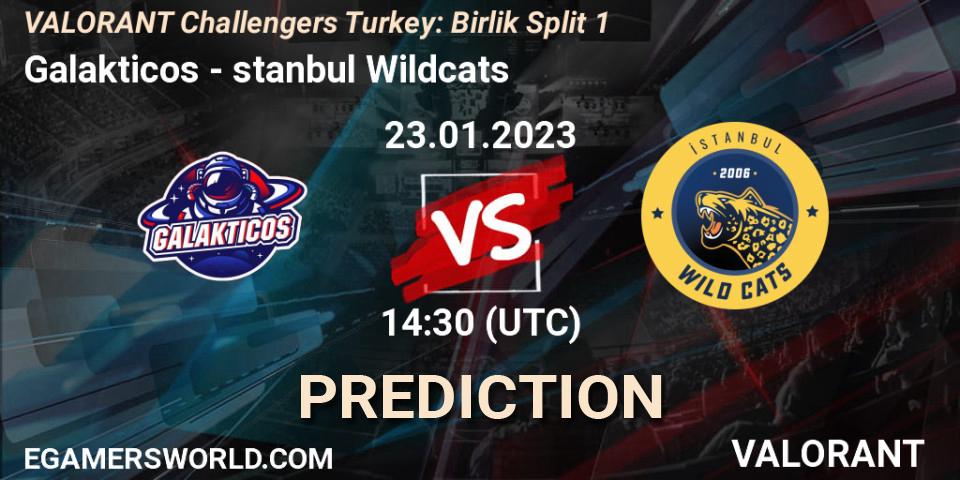 Galakticos - İstanbul Wildcats: ennuste. 23.01.2023 at 14:45, VALORANT, VALORANT Challengers 2023 Turkey: Birlik Split 1