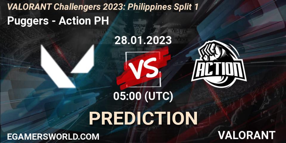 Puggers - Action PH: ennuste. 28.01.23, VALORANT, VALORANT Challengers 2023: Philippines Split 1