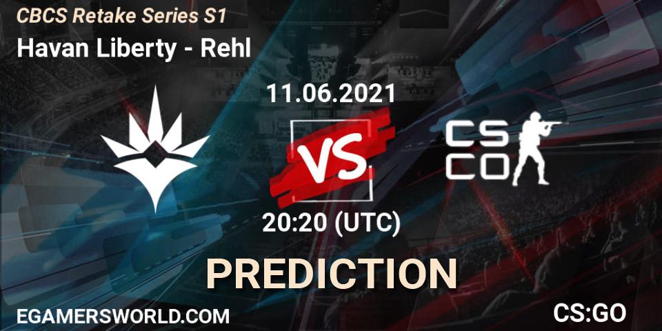 Havan Liberty - Rehl Esports: ennuste. 11.06.2021 at 20:20, Counter-Strike (CS2), CBCS Retake Series S1