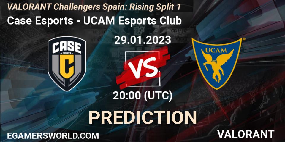 Case Esports - UCAM Esports Club: ennuste. 29.01.23, VALORANT, VALORANT Challengers 2023 Spain: Rising Split 1