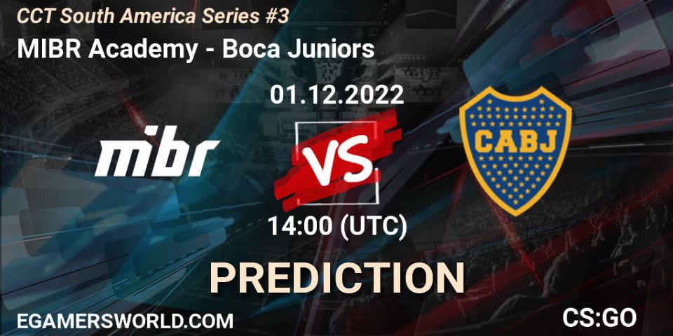 MIBR Academy - Boca Juniors: ennuste. 01.12.22, CS2 (CS:GO), CCT South America Series #3