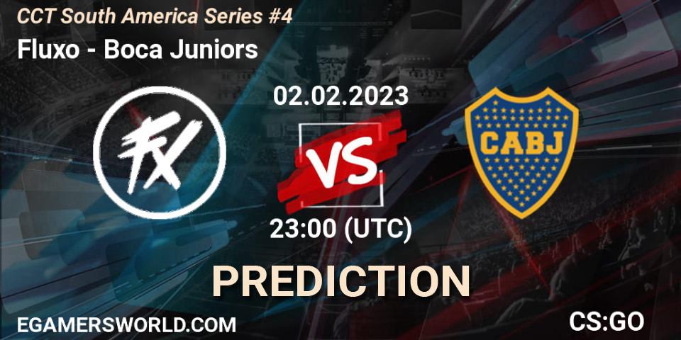 Fluxo - Boca Juniors: ennuste. 03.02.23, CS2 (CS:GO), CCT South America Series #4