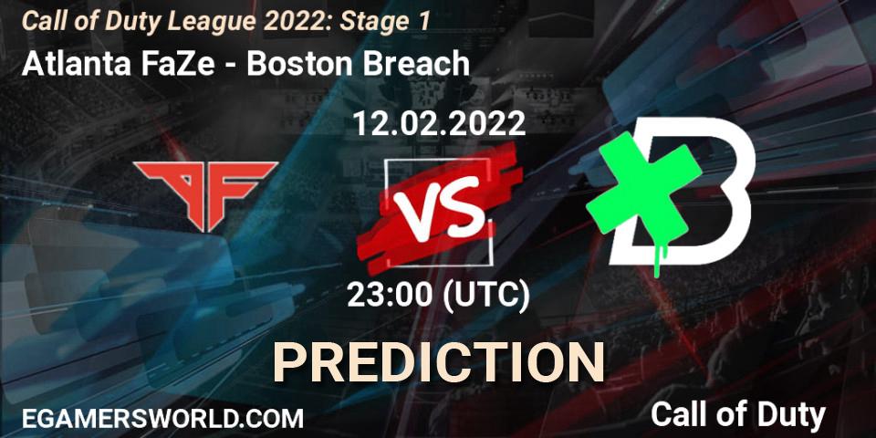 Atlanta FaZe - Boston Breach: ennuste. 12.02.22, Call of Duty, Call of Duty League 2022: Stage 1