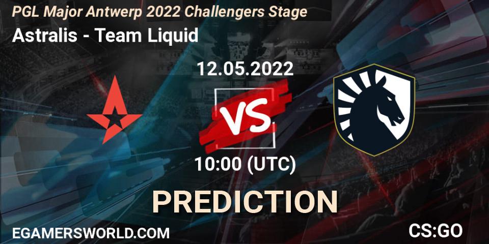 Astralis - Team Liquid: ennuste. 12.05.22, CS2 (CS:GO), PGL Major Antwerp 2022 Challengers Stage