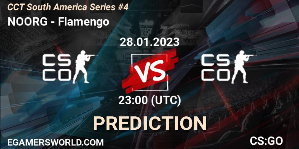NOORG - Flamengo: ennuste. 28.01.23, CS2 (CS:GO), CCT South America Series #4
