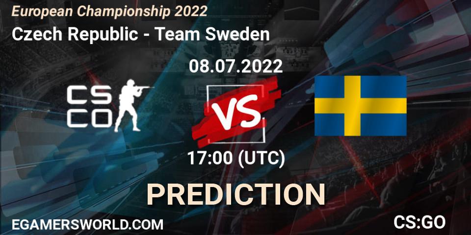 Czech Republic - Team Sweden: ennuste. 08.07.2022 at 14:00, Counter-Strike (CS2), European Championship 2022