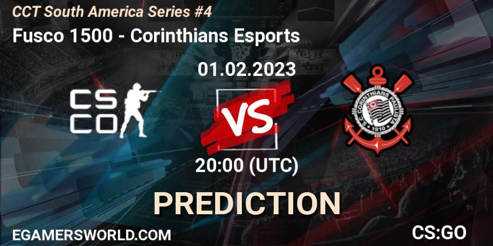 Fuscão 1500 - Corinthians Esports: ennuste. 01.02.23, CS2 (CS:GO), CCT South America Series #4