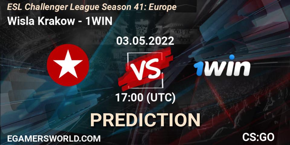 Wisla Krakow - 1WIN: ennuste. 03.05.2022 at 17:00, Counter-Strike (CS2), ESL Challenger League Season 41: Europe