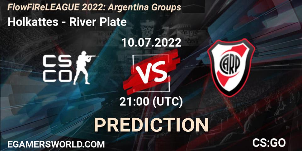 Holkattes - River Plate: ennuste. 10.07.2022 at 21:10, Counter-Strike (CS2), FlowFiReLEAGUE 2022: Argentina Groups