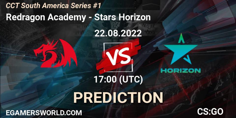 Redragon Academy - Stars Horizon: ennuste. 22.08.2022 at 17:00, Counter-Strike (CS2), CCT South America Series #1