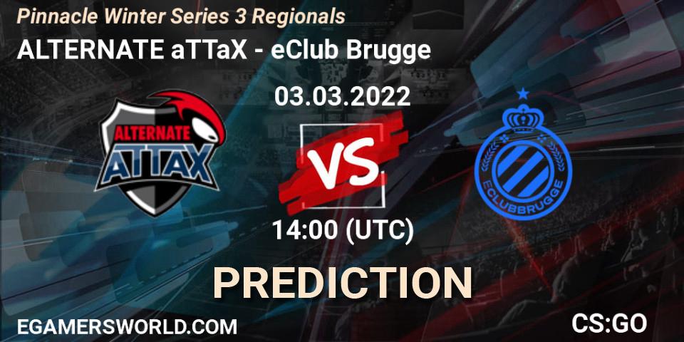 ALTERNATE aTTaX - eClub Brugge: ennuste. 03.03.2022 at 14:10, Counter-Strike (CS2), Pinnacle Winter Series 3 Regionals