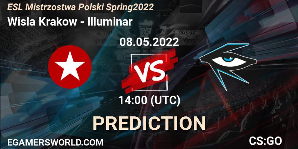 Wisla Krakow - Illuminar: ennuste. 08.05.2022 at 14:00, Counter-Strike (CS2), ESL Mistrzostwa Polski Spring 2022