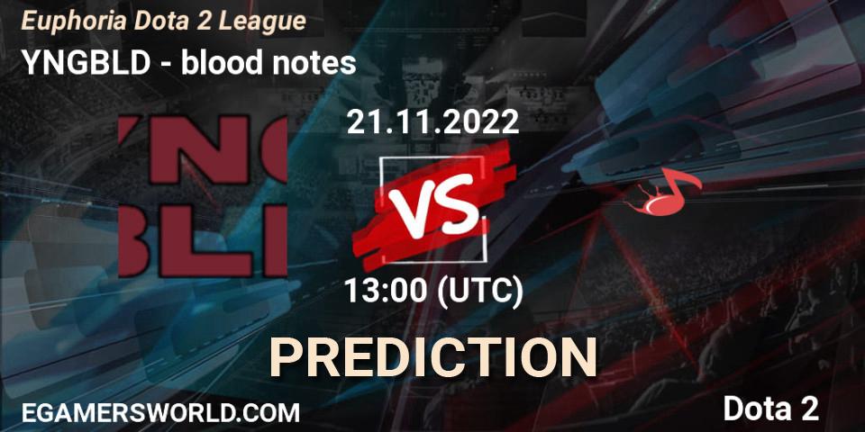 YNGBLD - blood notes: ennuste. 21.11.2022 at 13:19, Dota 2, Euphoria Dota 2 League