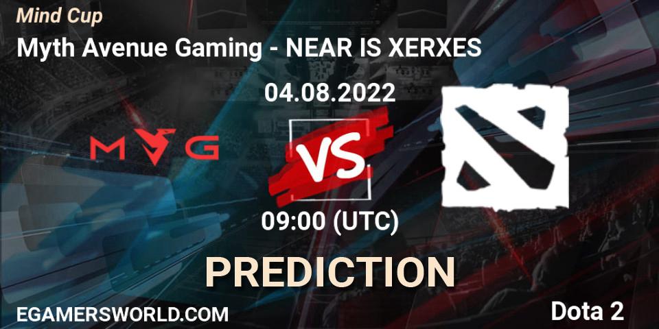 Myth Avenue Gaming - NEAR IS XERXES: ennuste. 04.08.2022 at 09:02, Dota 2, Mind Cup