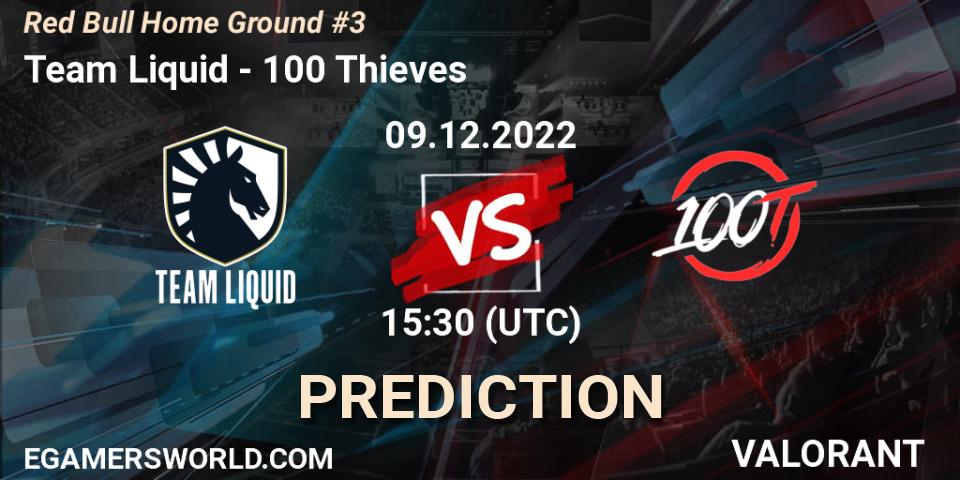 Team Liquid - 100 Thieves: ennuste. 09.12.22, VALORANT, Red Bull Home Ground #3
